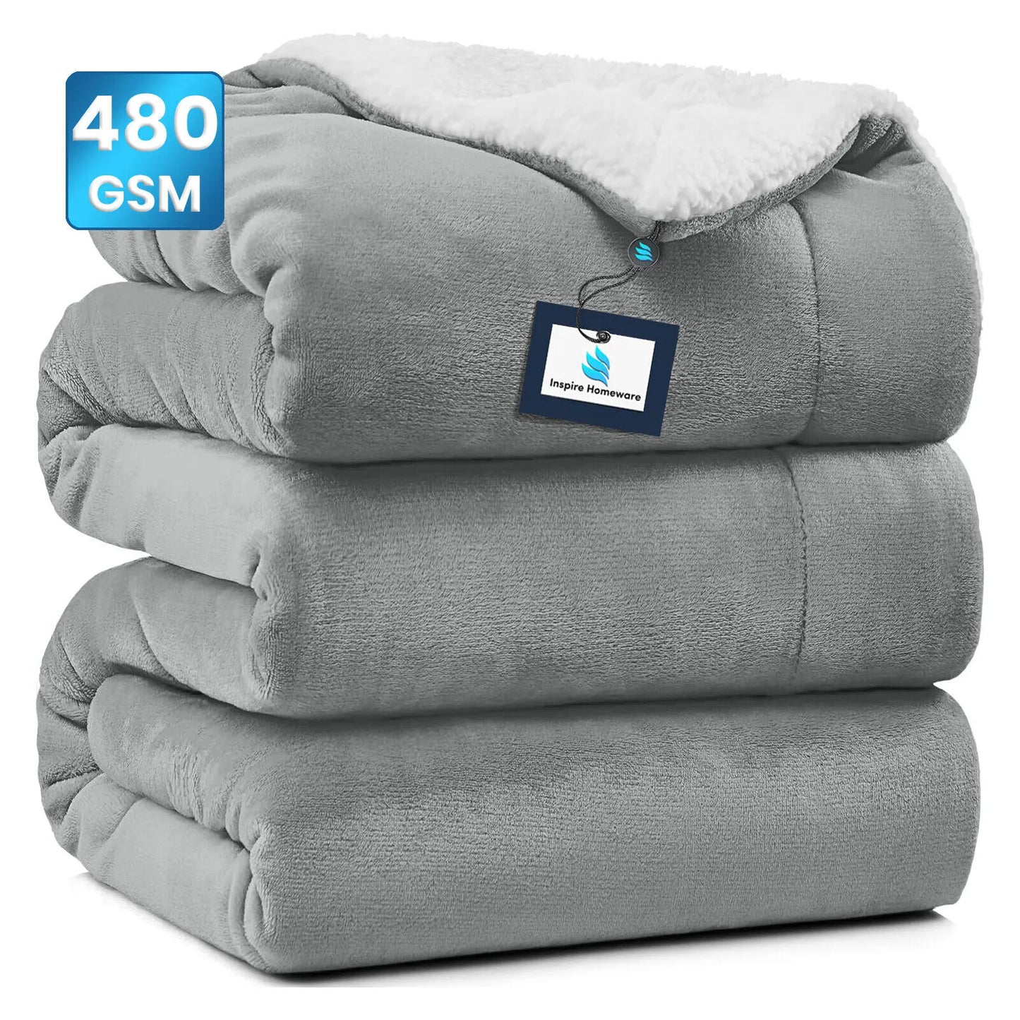 Heavy Sherpa Fleece Blanket