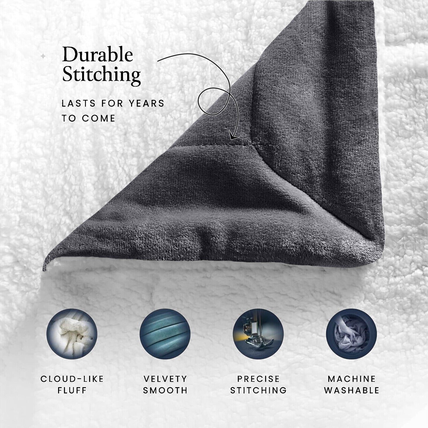 Heavy Sherpa Fleece Blanket