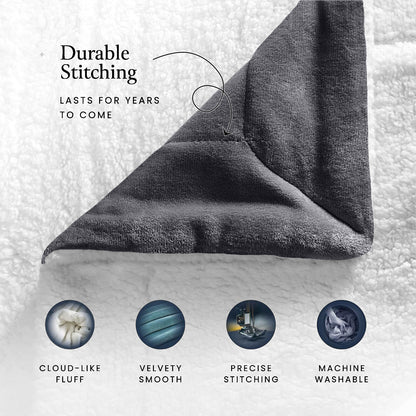 Heavy Sherpa Fleece Blanket