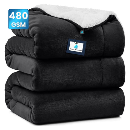 Heavy Sherpa Fleece Blanket