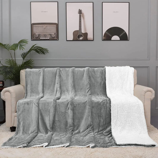 Heavy Sherpa Fleece Blanket