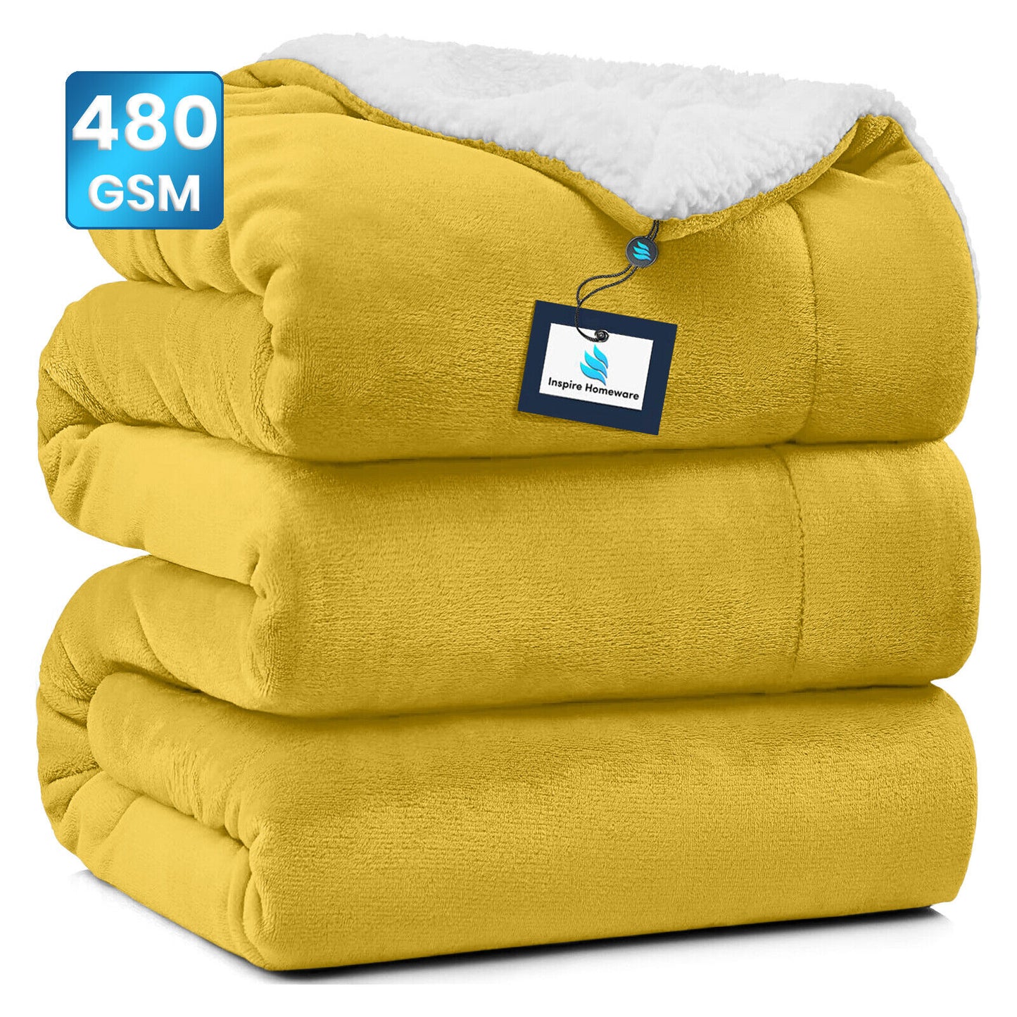 Heavy Sherpa Fleece Blanket