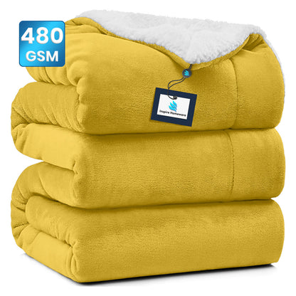 Heavy Sherpa Fleece Blanket