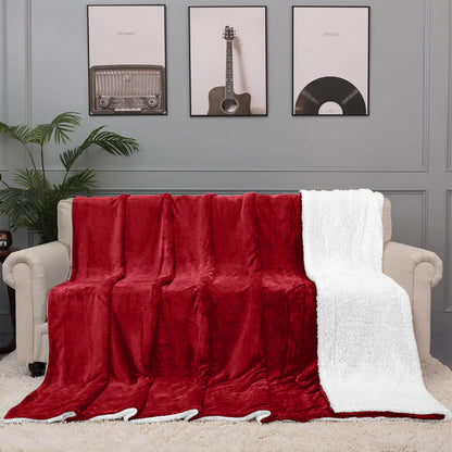 Heavy Sherpa Fleece Blanket