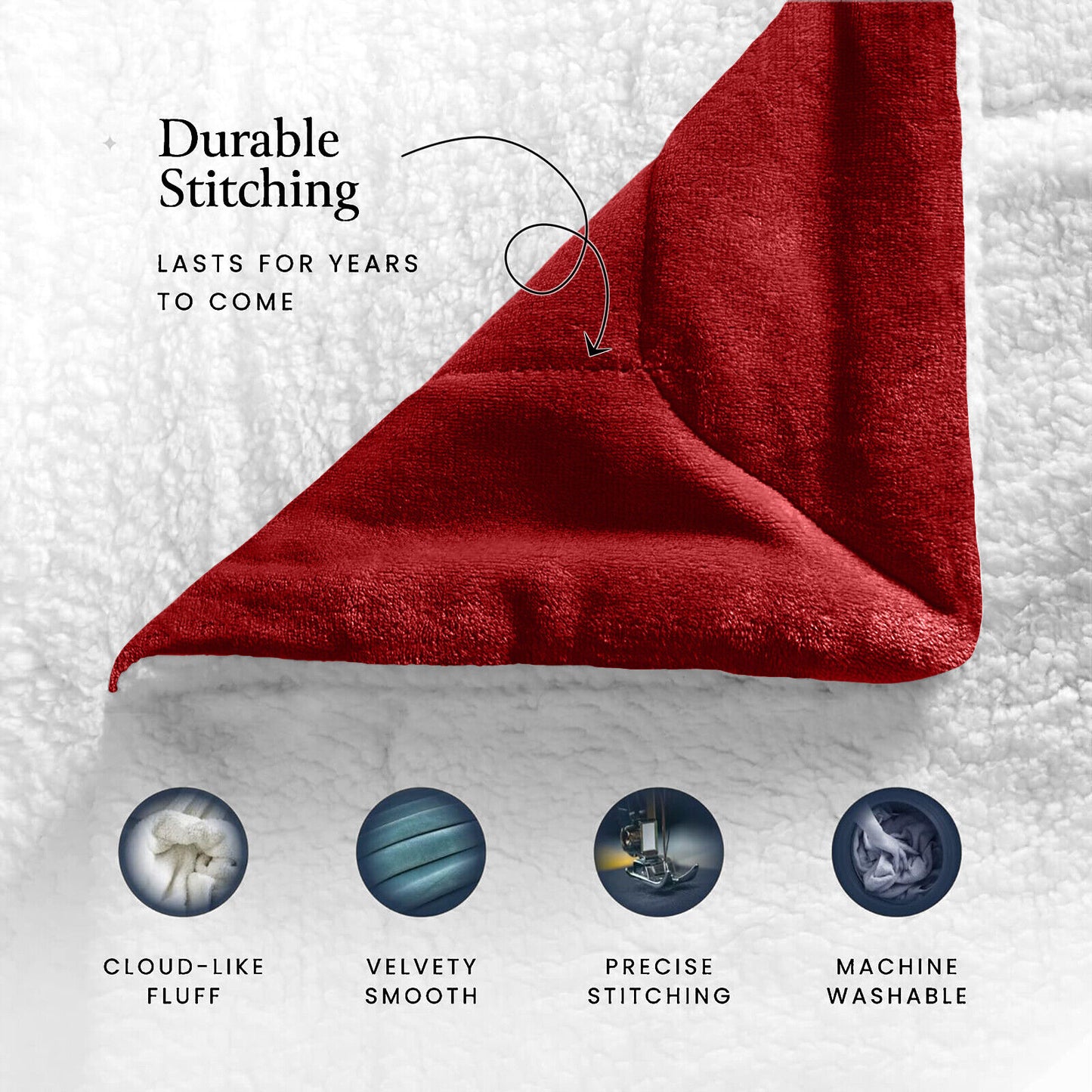Heavy Sherpa Fleece Blanket