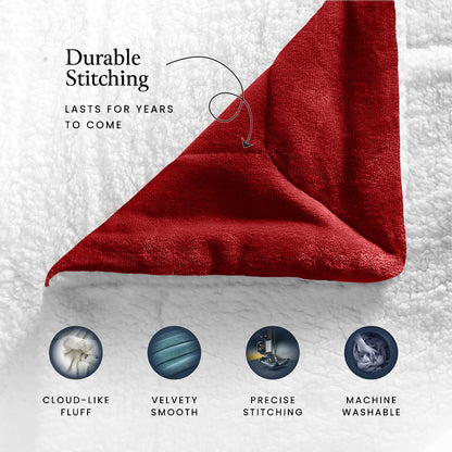 Heavy Sherpa Fleece Blanket