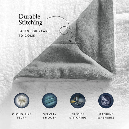 Heavy Sherpa Fleece Blanket