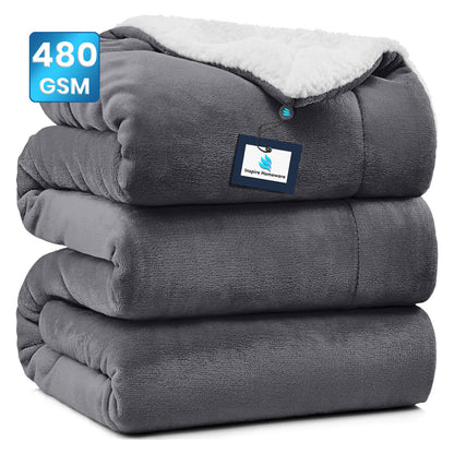 Heavy Sherpa Fleece Blanket